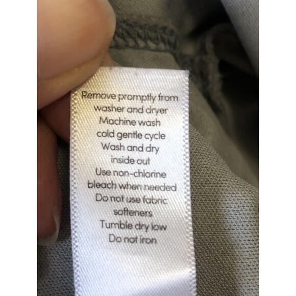 Athleta Essex Camo Hybrid Leggings Cobblestone Gray Zippered Pockets Size XS - Picture 13 of 14